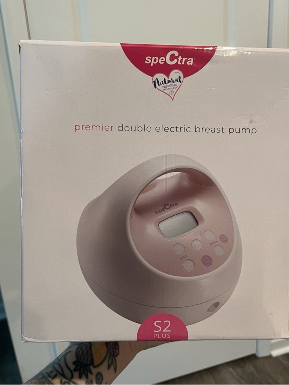 Spectra S2 Plus Premier Double Electric Breast Pump - Pink
